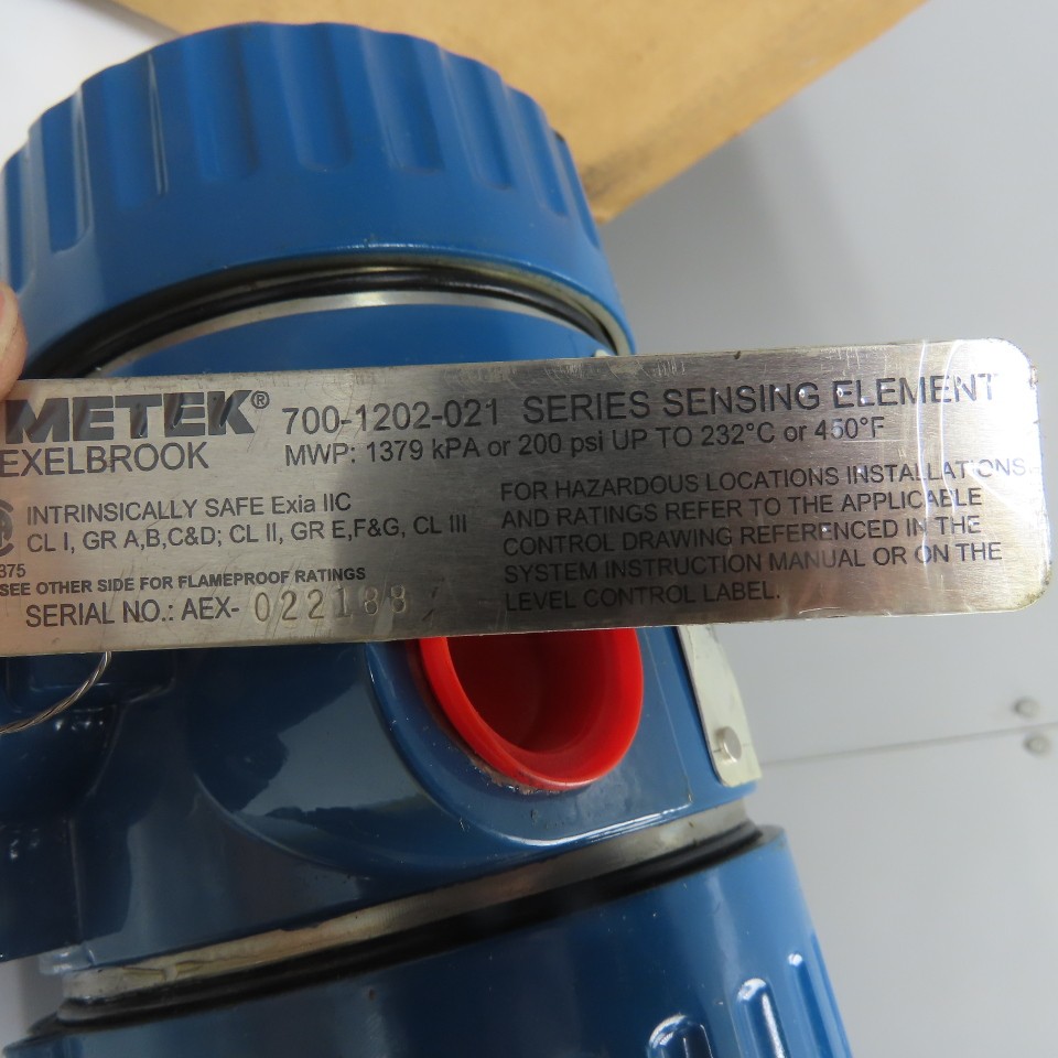 Drexelbrook Ametek 700-1202-021 Sensing Element 36″ Probe 85-250VAC 21-100VDC