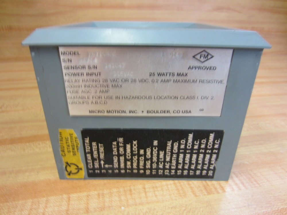 Micro Motion DRT1NA0C D.R.T. Unit DRT1NAOC Enclosure Only