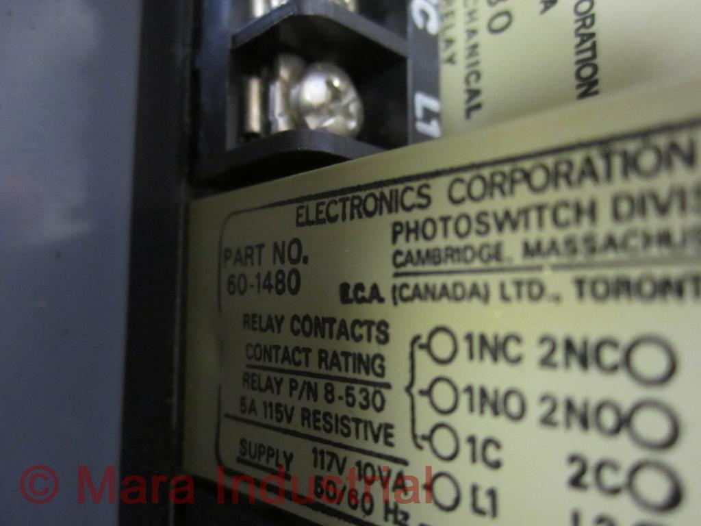 Photoswitch 42RE1-1005 Photoelectric Scanner & Control Base 60-1480