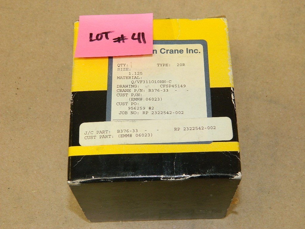 JOHN CRANE NEW B376-33 Seal Cartridge Assembly type 20R size 1.125″ LOT # 41