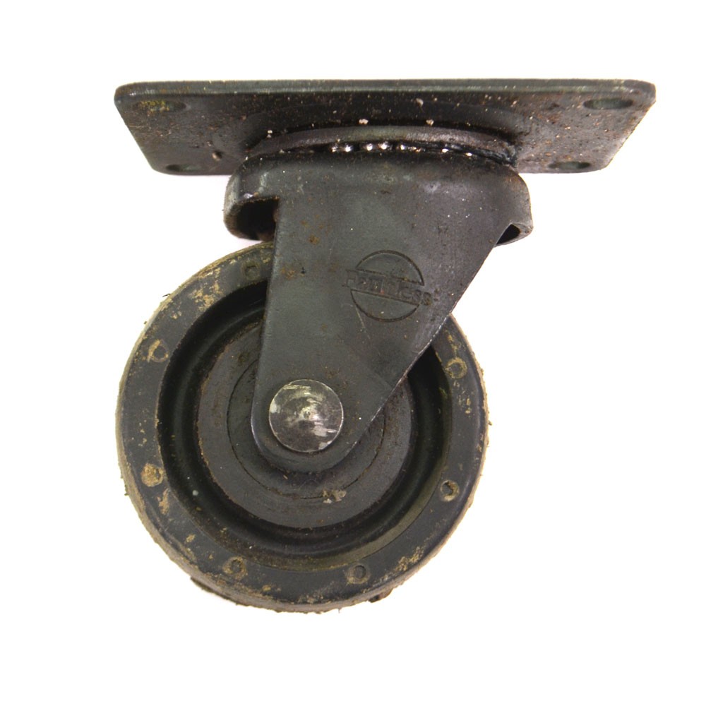 (Lot of 4) Faultless Steel Industrial Swivel 3″ x 1.75″ Rolling Caster Wheels