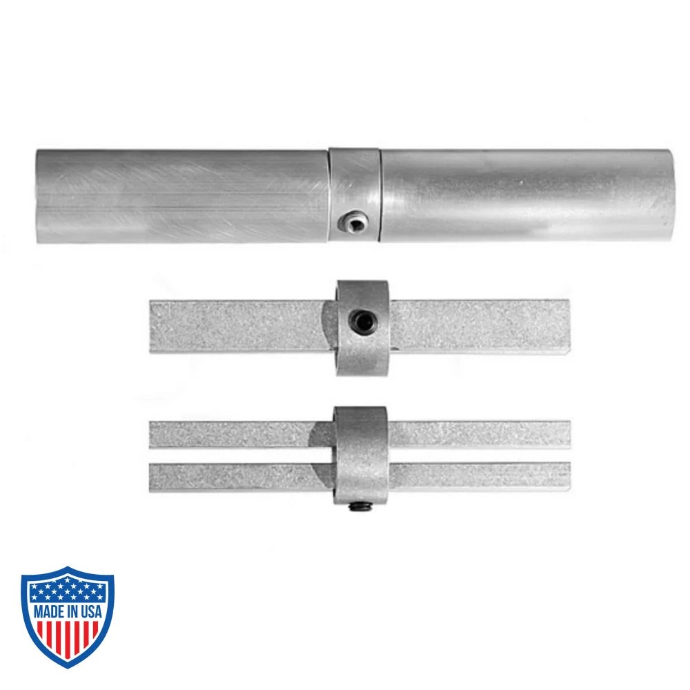 The Light Source Mega-Quick Pipe Splice for 1-1/2″ Sch. 80 Pipe, Aluminum Finish