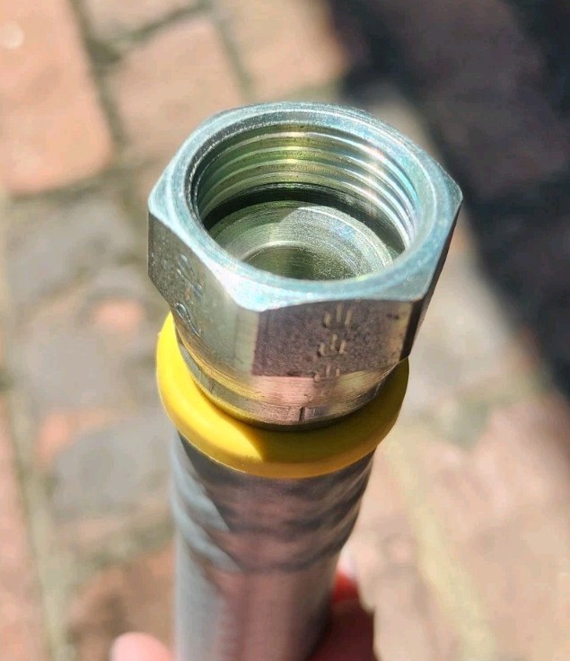PARKER PUSH-LOK Plus 3/4″ 801-12-WP 2, 1 MP Welding / Gas HOSE 14″ W/ FIT 300PSI
