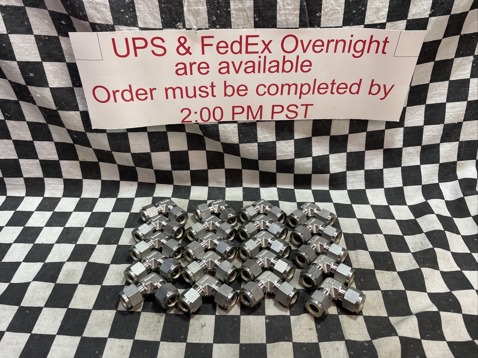 Swagelok Union Elbow, 3/8 in, SS-600-9, SS6009, LOT OF 20, SHIPSAMEDAY#1620F12