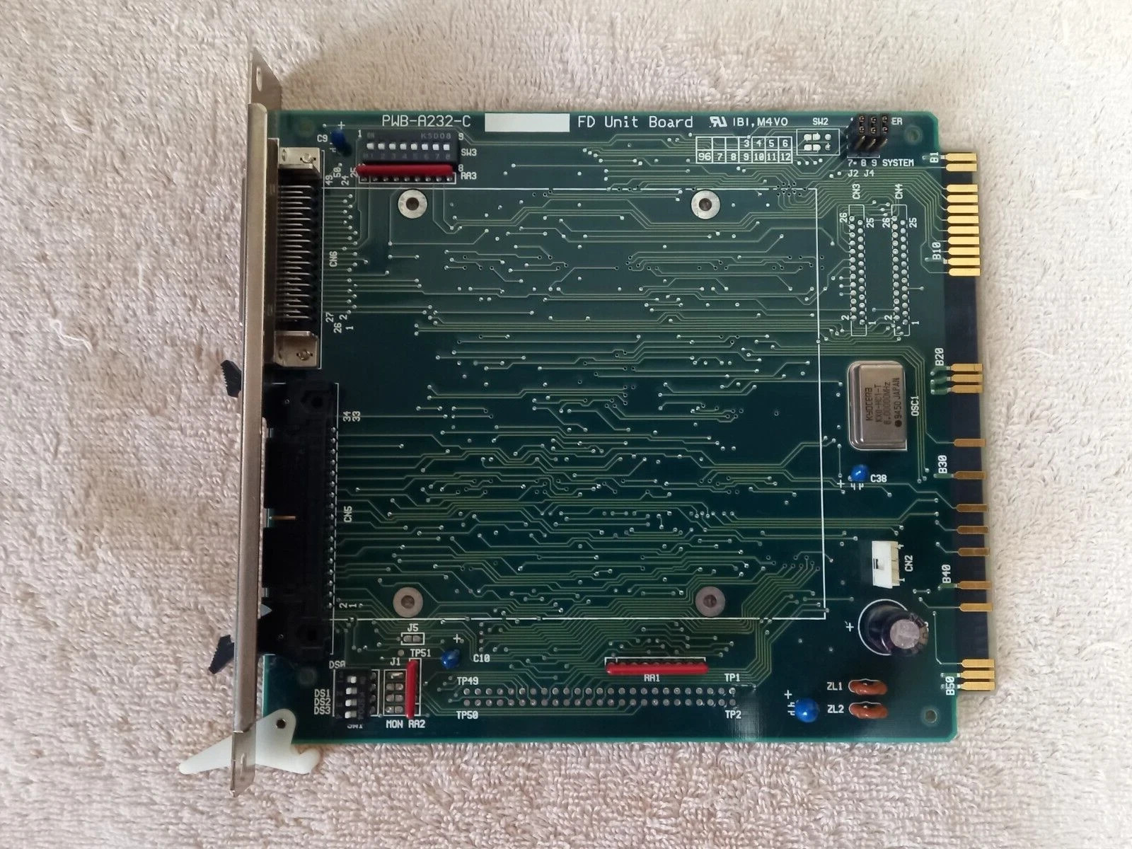 PWB-A232-C FD Unit BOARD IBI, M4VO SW2 used