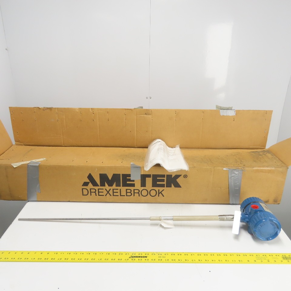 Drexelbrook Ametek 700-1202-021 Sensing Element 36″ Probe 85-250VAC 21-100VDC