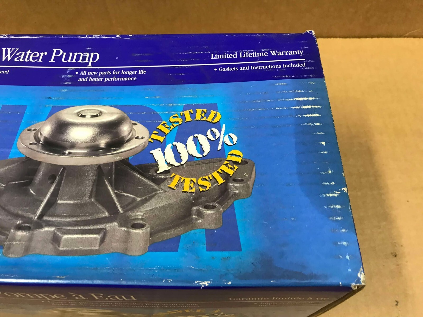 NOS NAPA Water Pump, 55-4129, 2000-2007 Jaguar 3.0, 2003-2005 Lincoln LS