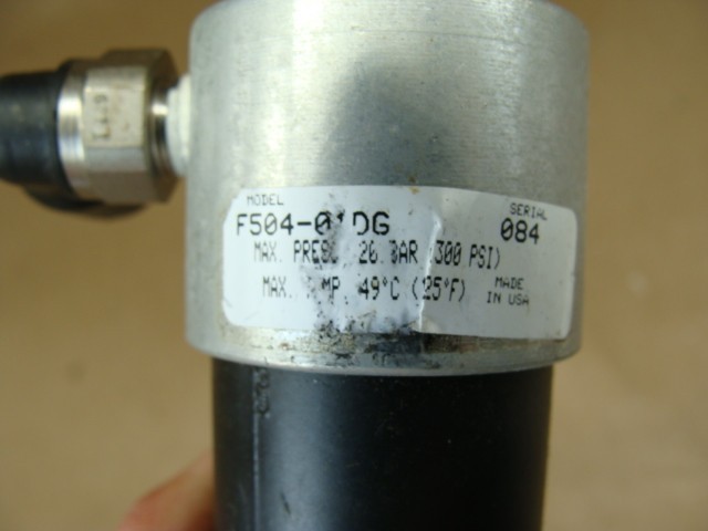 WATTS MINIATURE FILTER F504-01DG MAX PRESS 300PSI