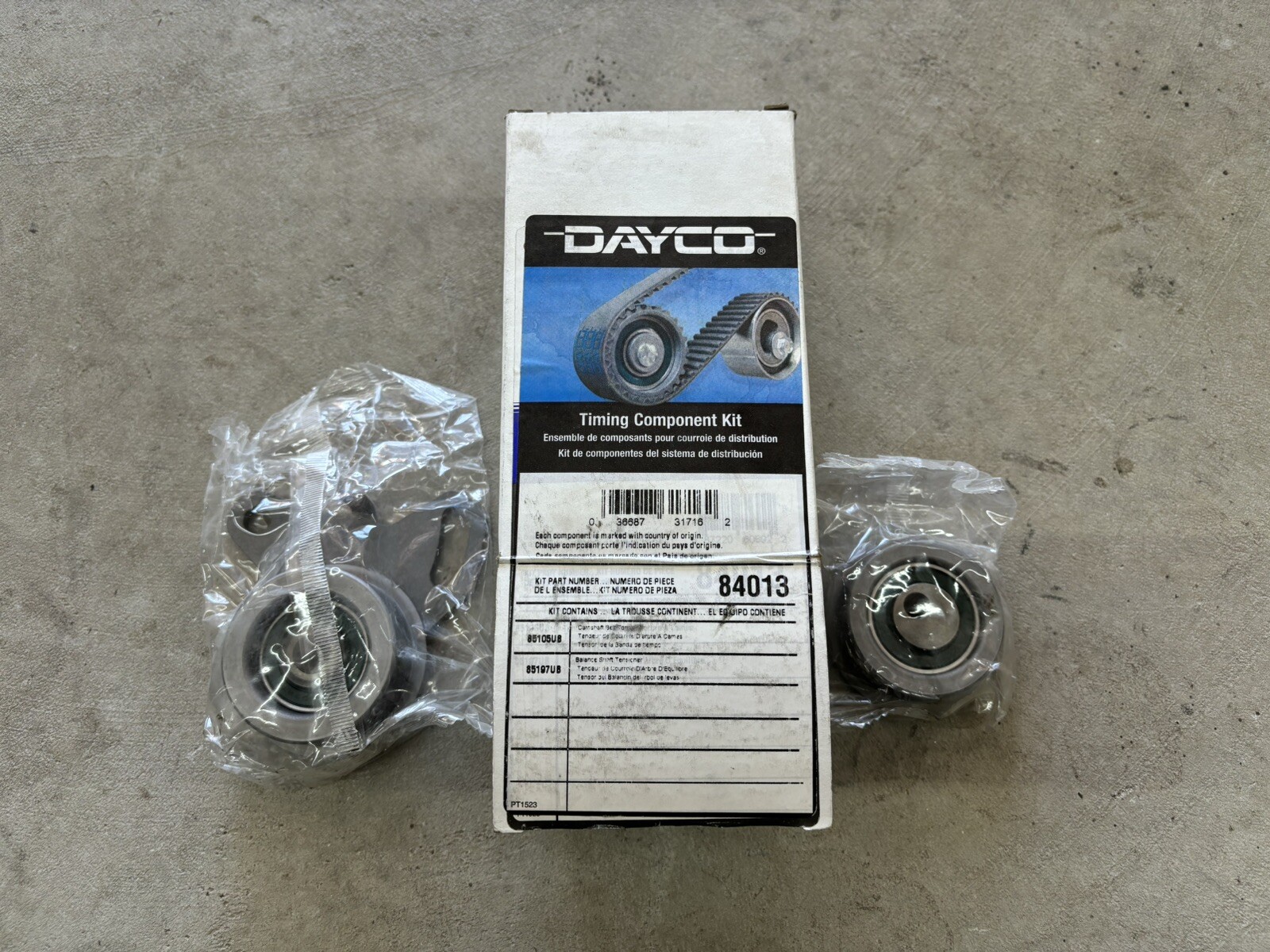 1993-1996 Mitsubishi Mighty Max Timing Belt Component Kit Dayco 84013