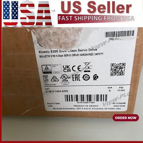 2198-C1004-ERS kinetix 5300 servo drive safety Module US Free Tax