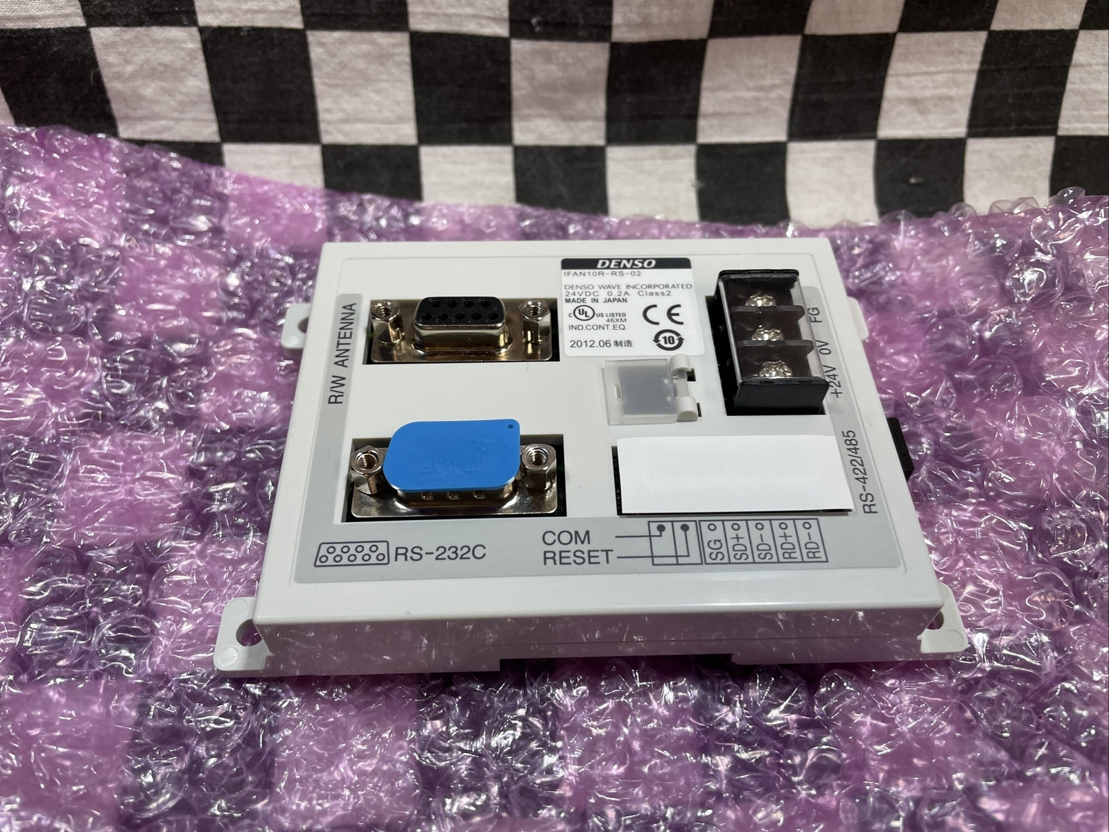DENSO RFID INTERFACE BOX 24V, RS-232C, RS-422/485, IFAN10R-RS-02 #140F11