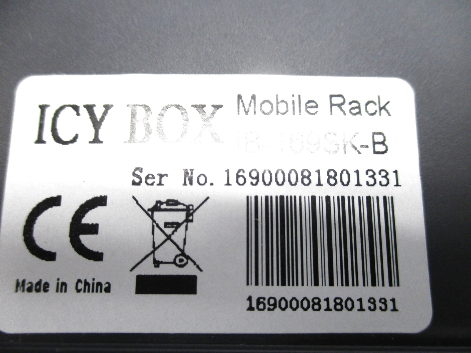 ICYBOX IB-169SK-B NSMP