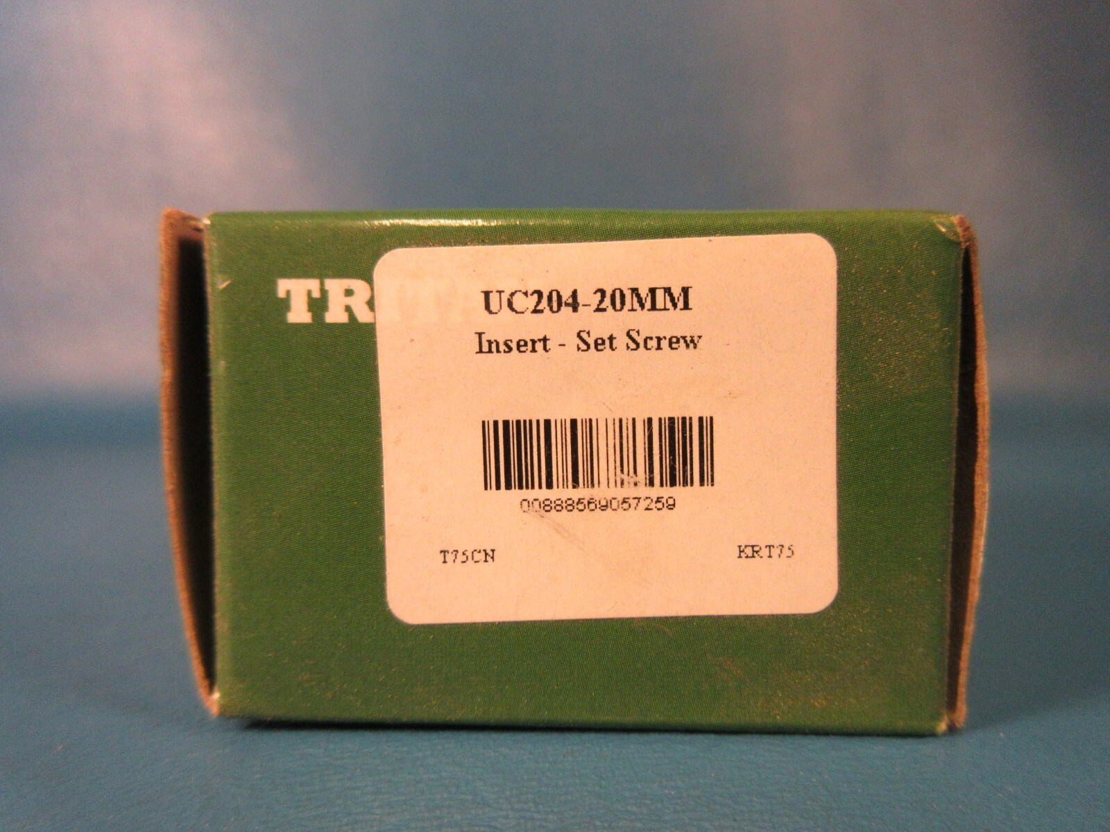 TRITAN UC204-20MM, 20 mm Bore, 47 mm OD, 17 mm Outer Ring Wide, Set Screws