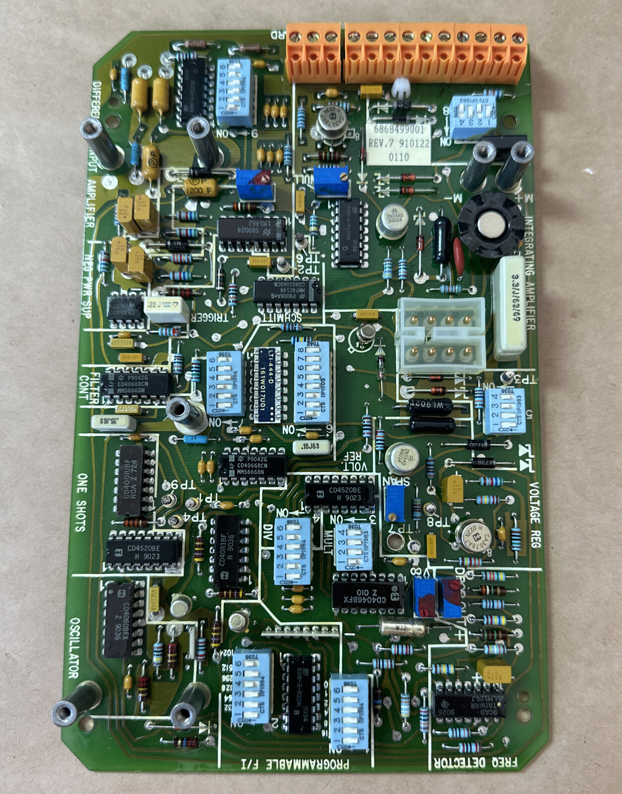 BRAND NEW Fischer & Porter 686B499U01 Signal Conditioner PCB || FAST SHIPPED🇺🇸