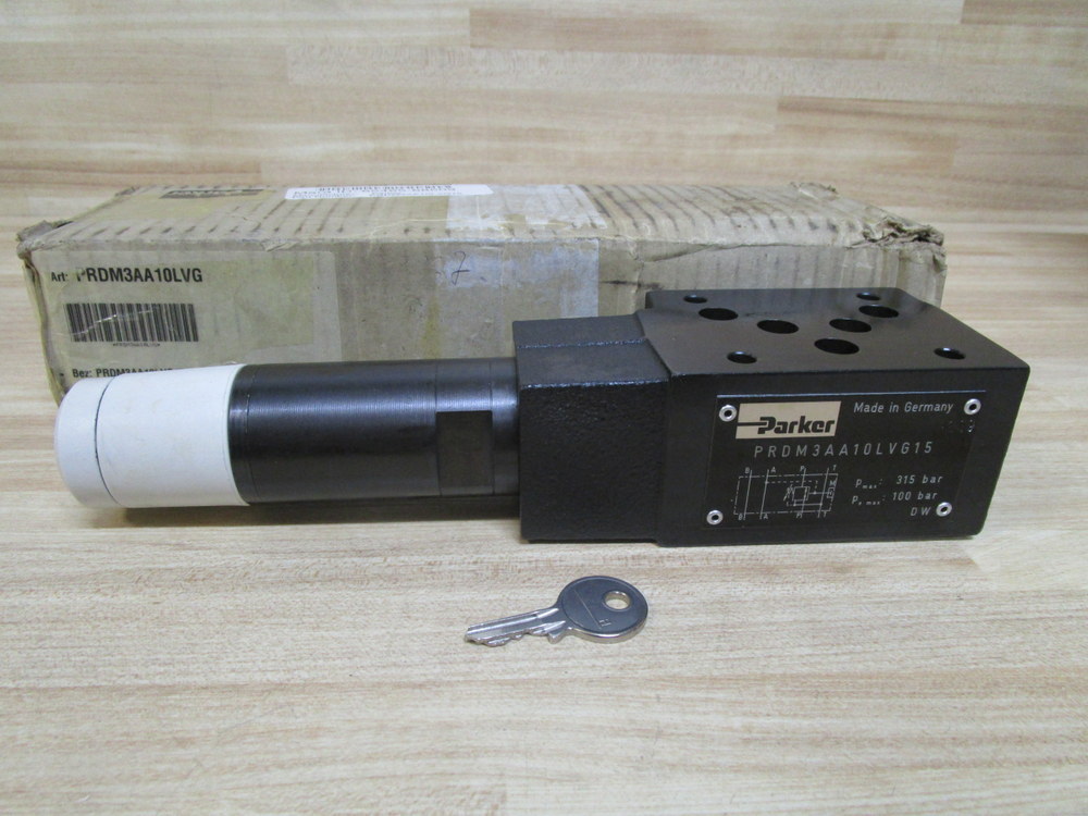 Parker PRDM3AA10LVG15 Pressure Regulator PRDM3AA10LVG15 With Key