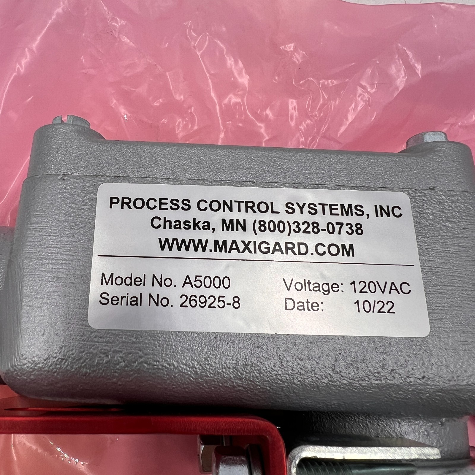 NEW MAXIGARD PROCESS CONTROL SYSTEMS A5000 EXPLOSION PROOF ZERO SPEED SWITCH