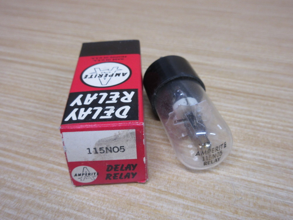 Amperite 115NO5 Time Delay Relay 115N05 NOS