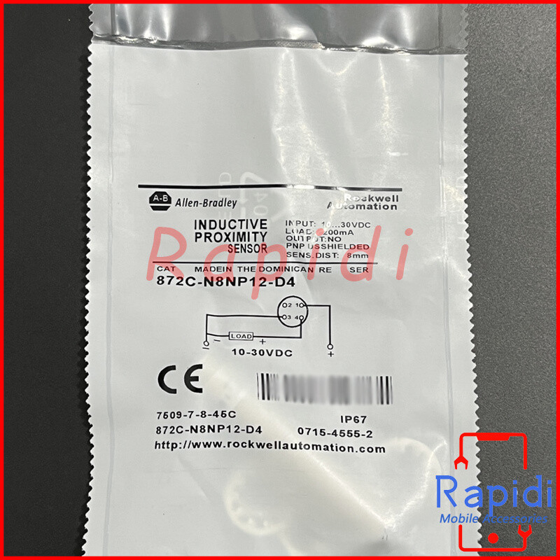 NEW For Allen-Bradley 872C-N8NP12-D4 Inductive Proximity Switch Sensor 10-30VDC