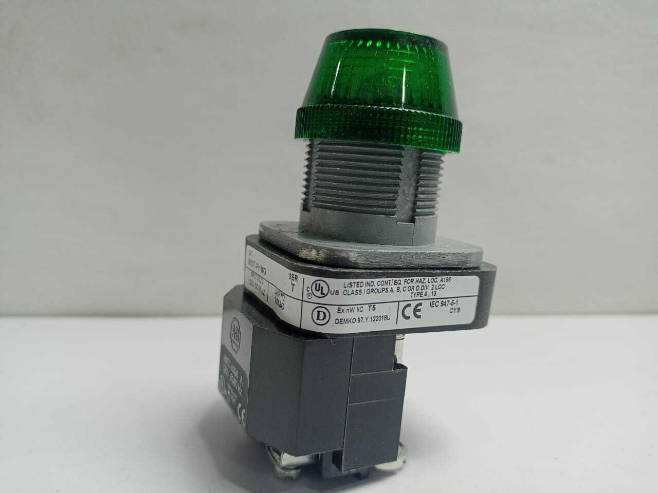 Abb 800T-PH16G Pilot Light Ser T Input 120V 50/60Hz Lamp Number N318G