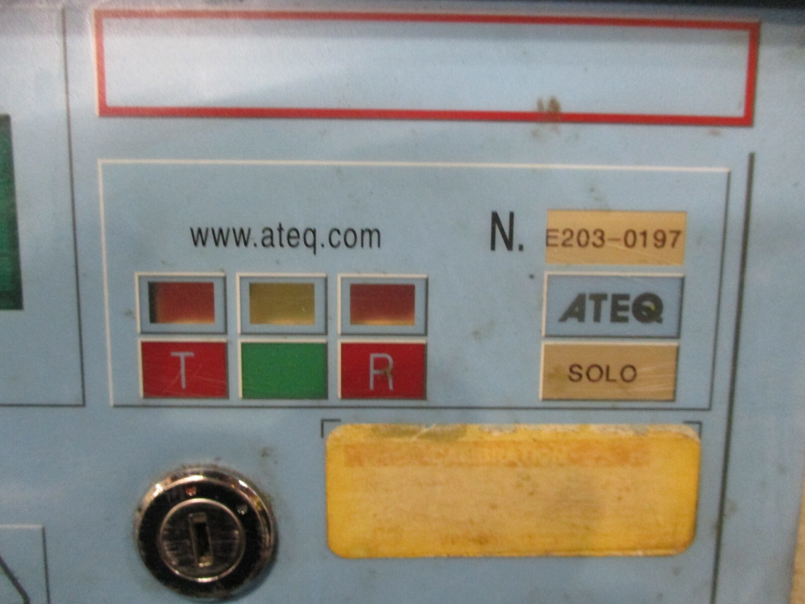 ATEQ E203-0197 Leak Detection Production Control 24VDC 6bar 600kPa *Tested*