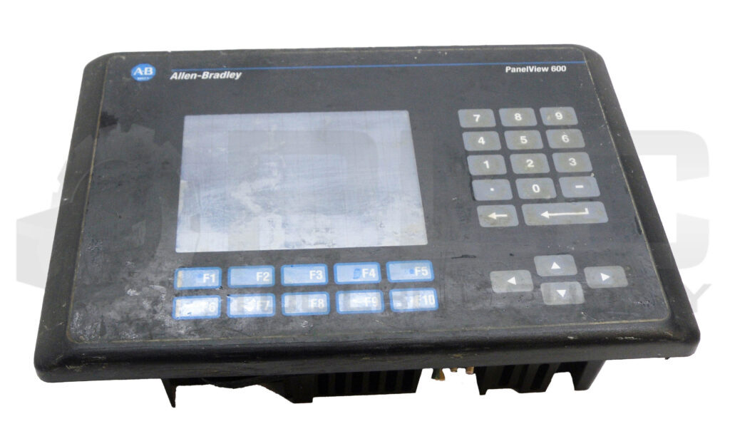 ALLEN BRADLEY 2711-B6C8 /C PANELVIEW 600 100-240VAC 0.6-0.3A 50/60HZ 5-1/2″
