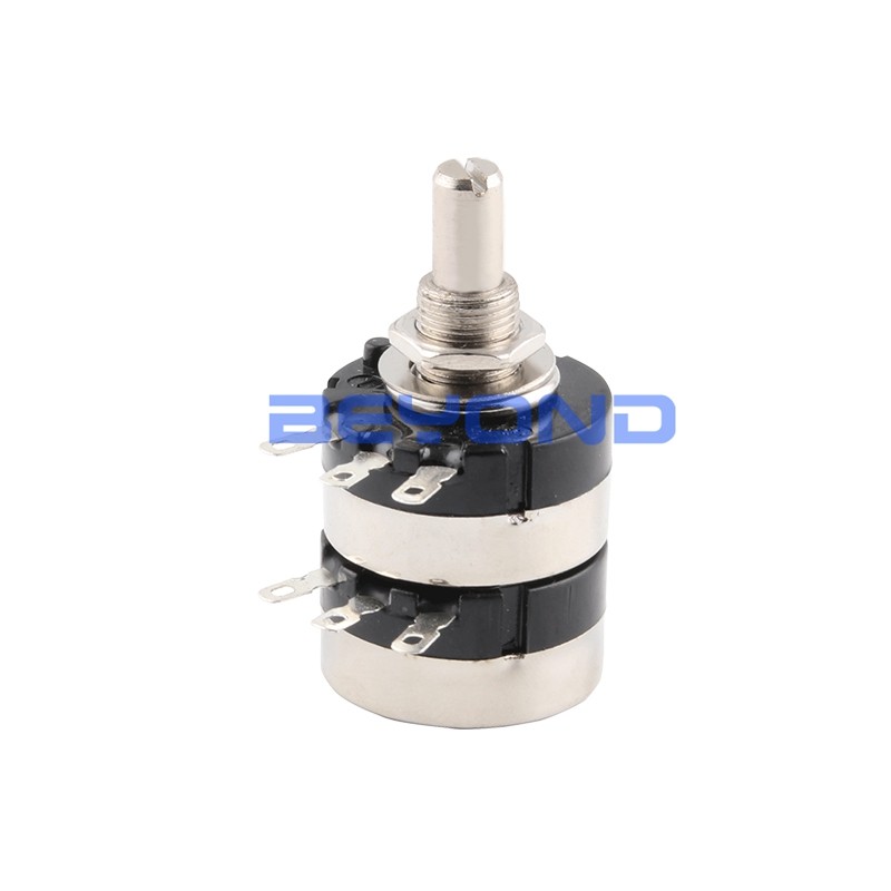 10PCS NEW FOR RV24YG 20S B504 500K Cosmos Tocos Dual Potentiometer 24mm