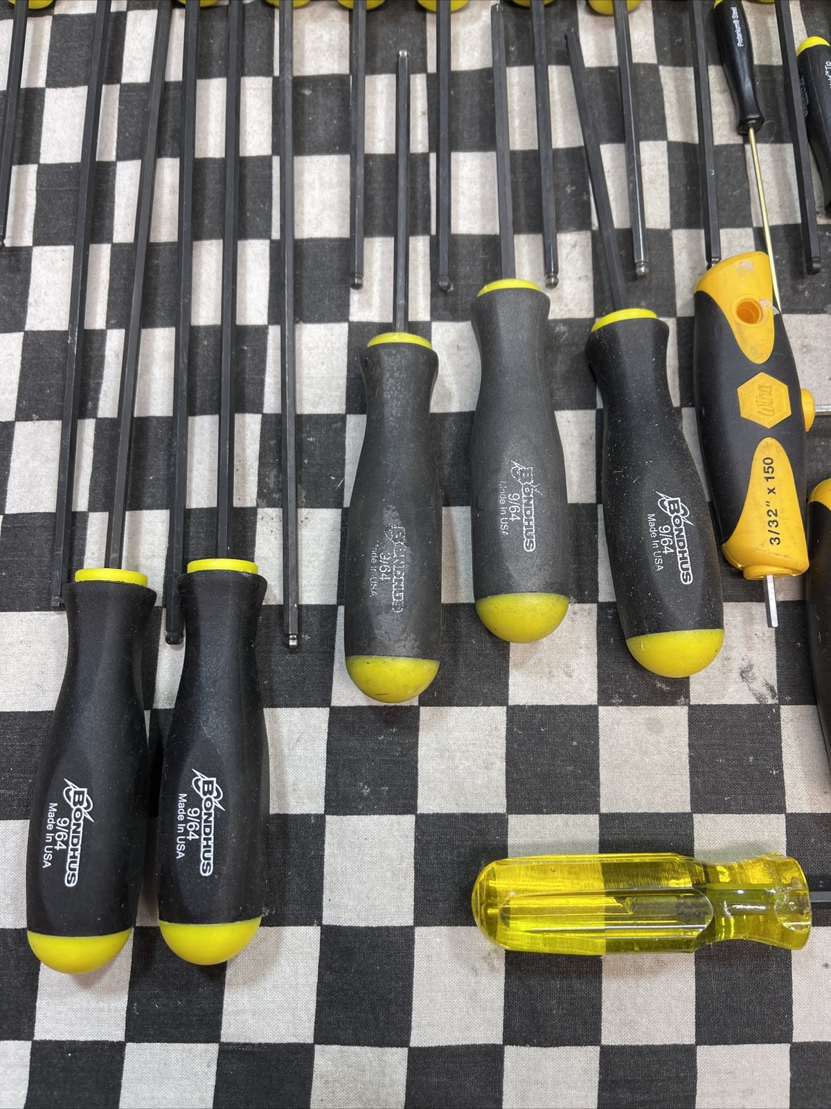 Bondhus 74632 ProGuard Ball End Screwdriver & Wiha Softfinish 367RZ, BIG LOT