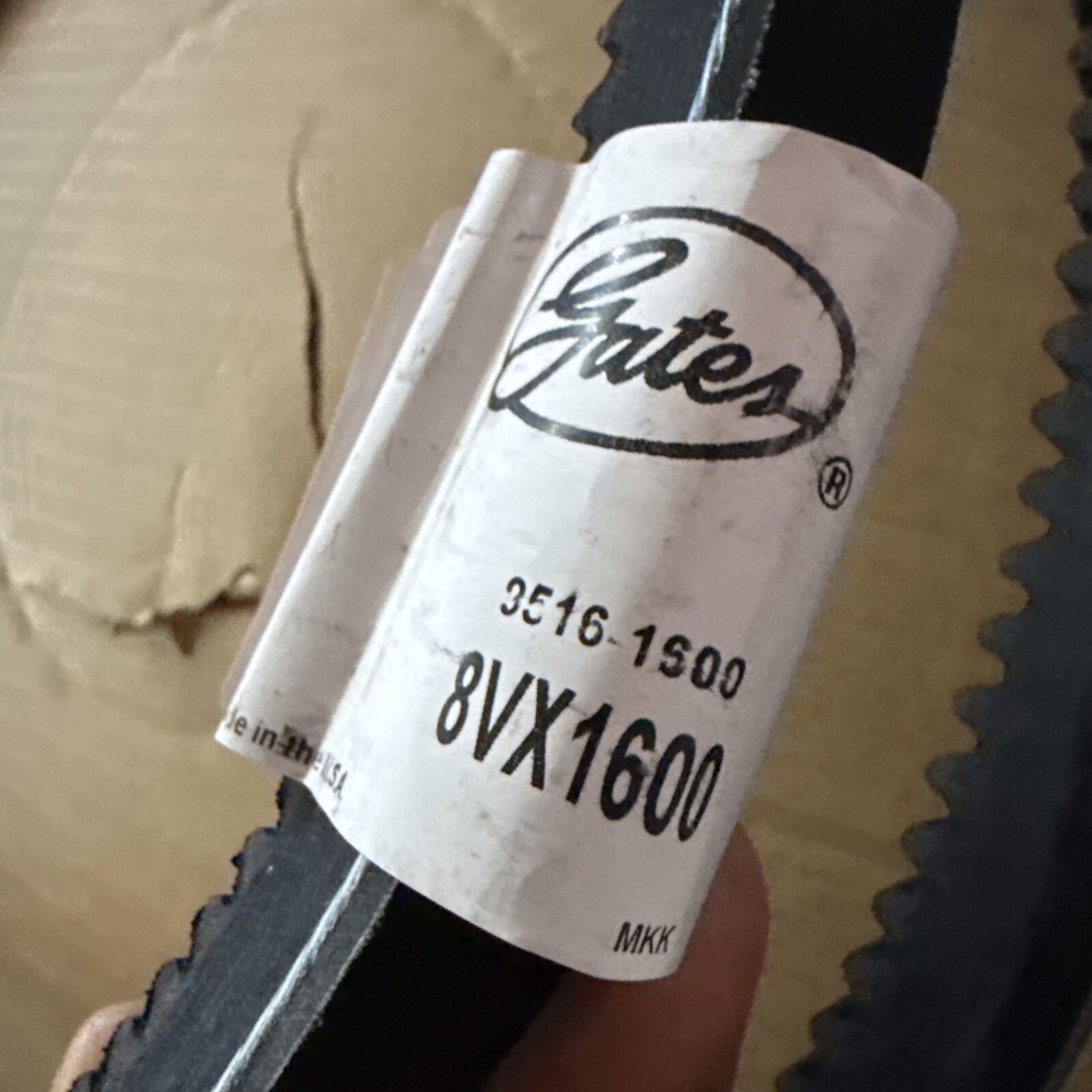GATES 8V1600 SUPER HC V-BELT New No Box
