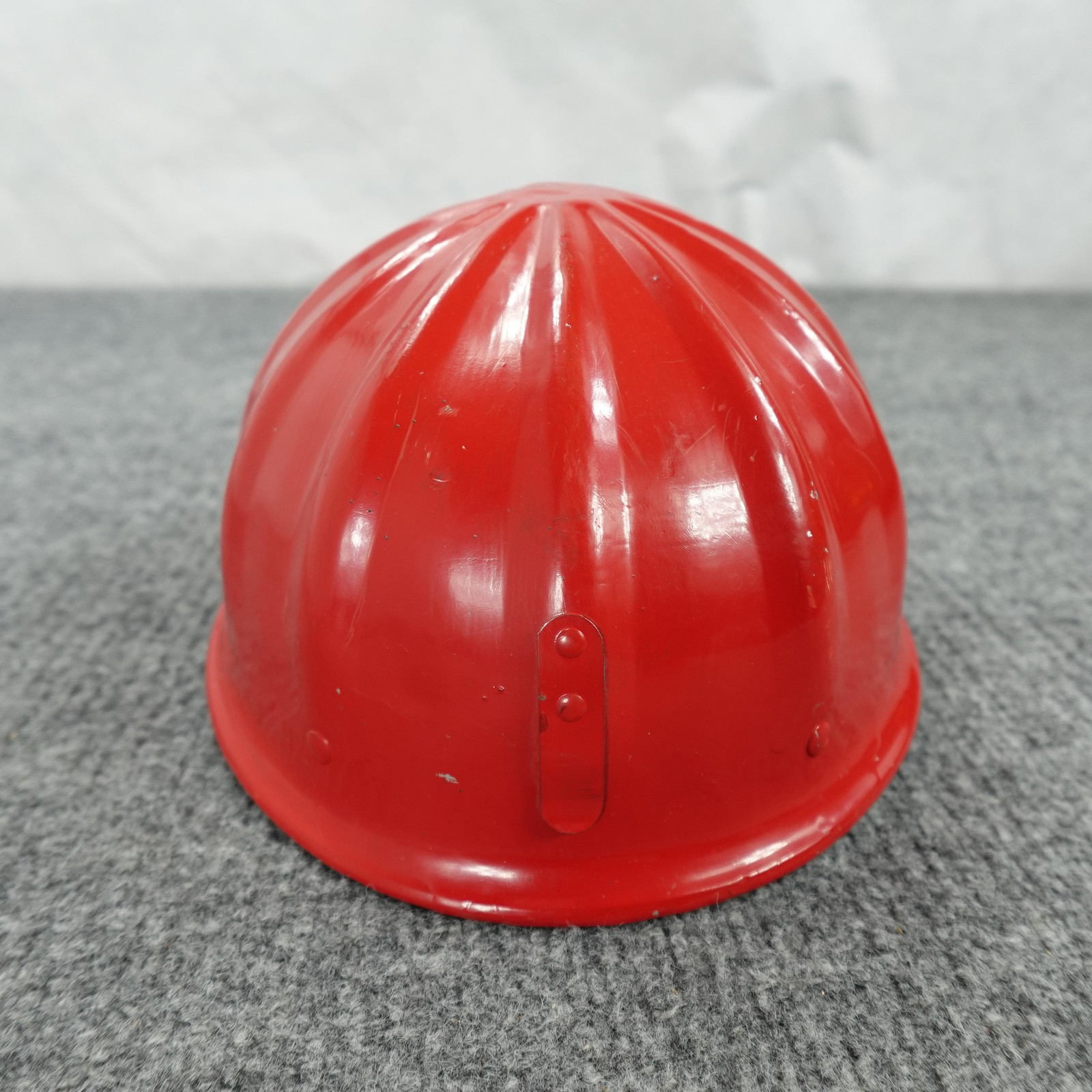 Aluminium Hard Hat Fibre-Metal SuperLite Helmet Red Government Embossed USA