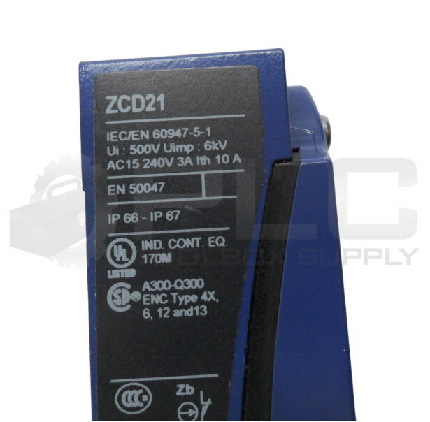 NEW TELEMECANIQUE ZCD21 LIMIT SWITCH 500V 3A