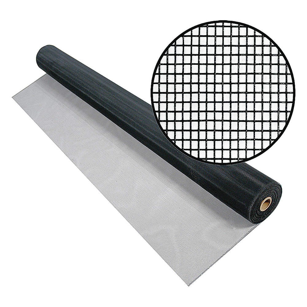 PHIFER 3000962 Screen, Roll, 100 ft L, 3 ft W, Charcoal 38ER45