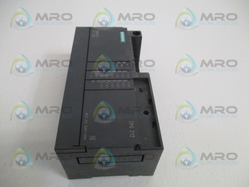 SIEMENS SIMATIC S7-200 6ES7212-1DA01-0XB0 CPU MODULE NSNP