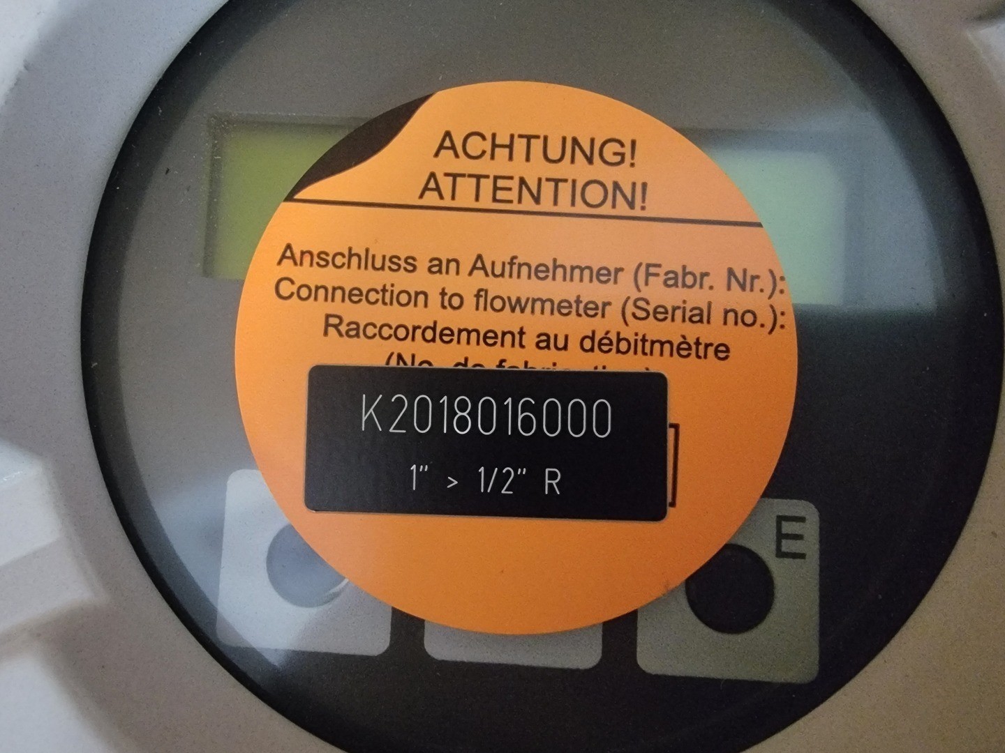SURPLUS NEW ENDRESS+HAUSER 72FRF 72FRF-SL1DA5NFB4AW Vortex Flowmeter, E+H