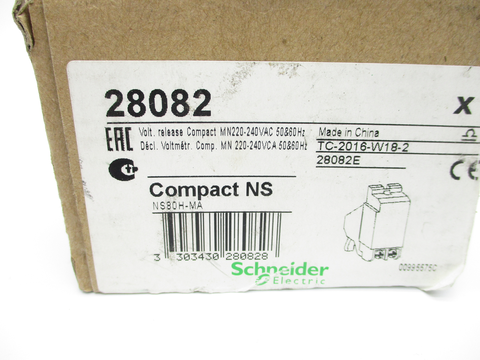 SCHNEIDER ELECTRIC 28082 220/240V NSMP