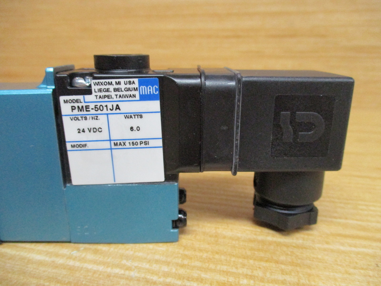Mac Valves 812C-PM-501JA-112 Solenoid Valve 812CPM501JA112