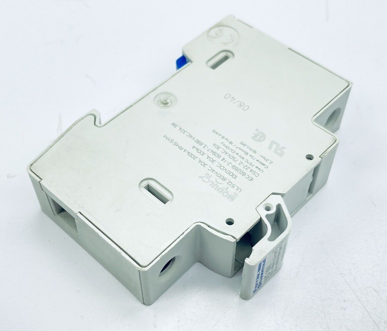 FERRAZ SHAWMUT US101 FUSE HOLDER 32A-690V 30A-800V MODULO STAR UL512 200kA RMS