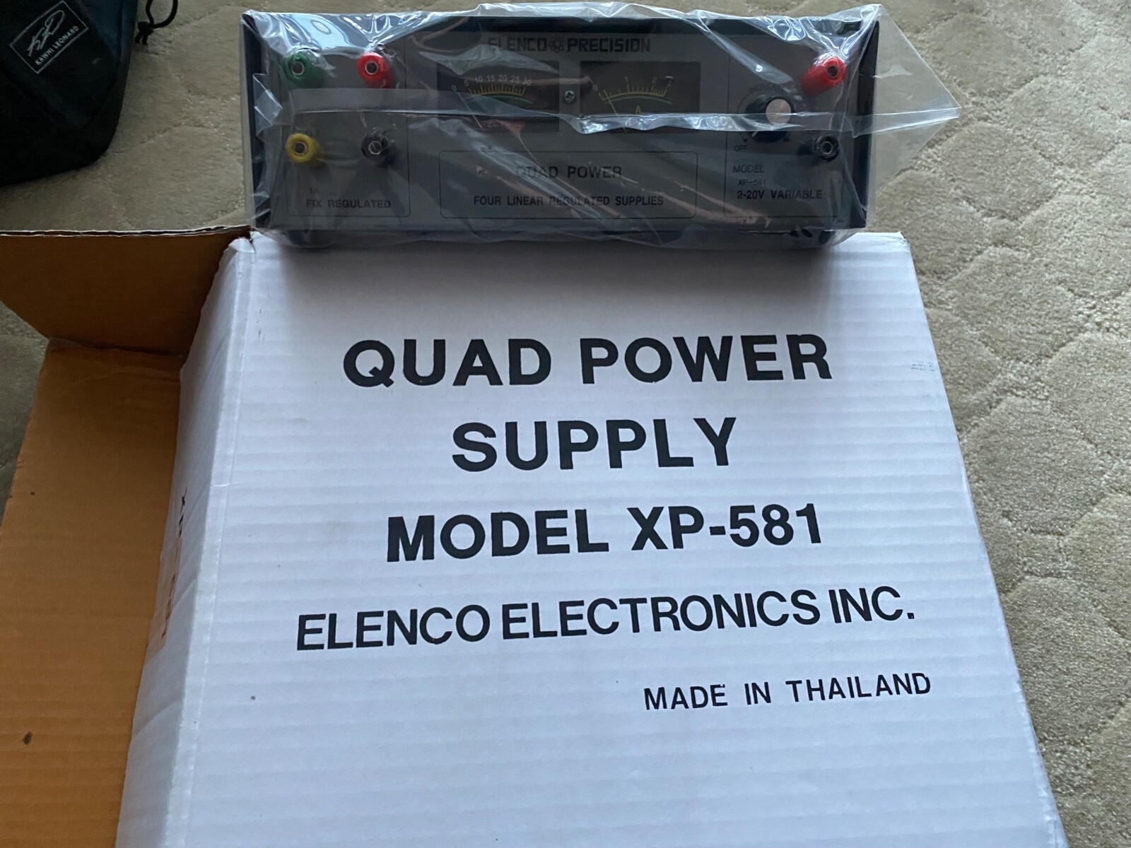 ELENCO PRECISION XP-581 BRAND NEW QUAD POWER 4 LINEAR REGULATED SUPPLIES XP581