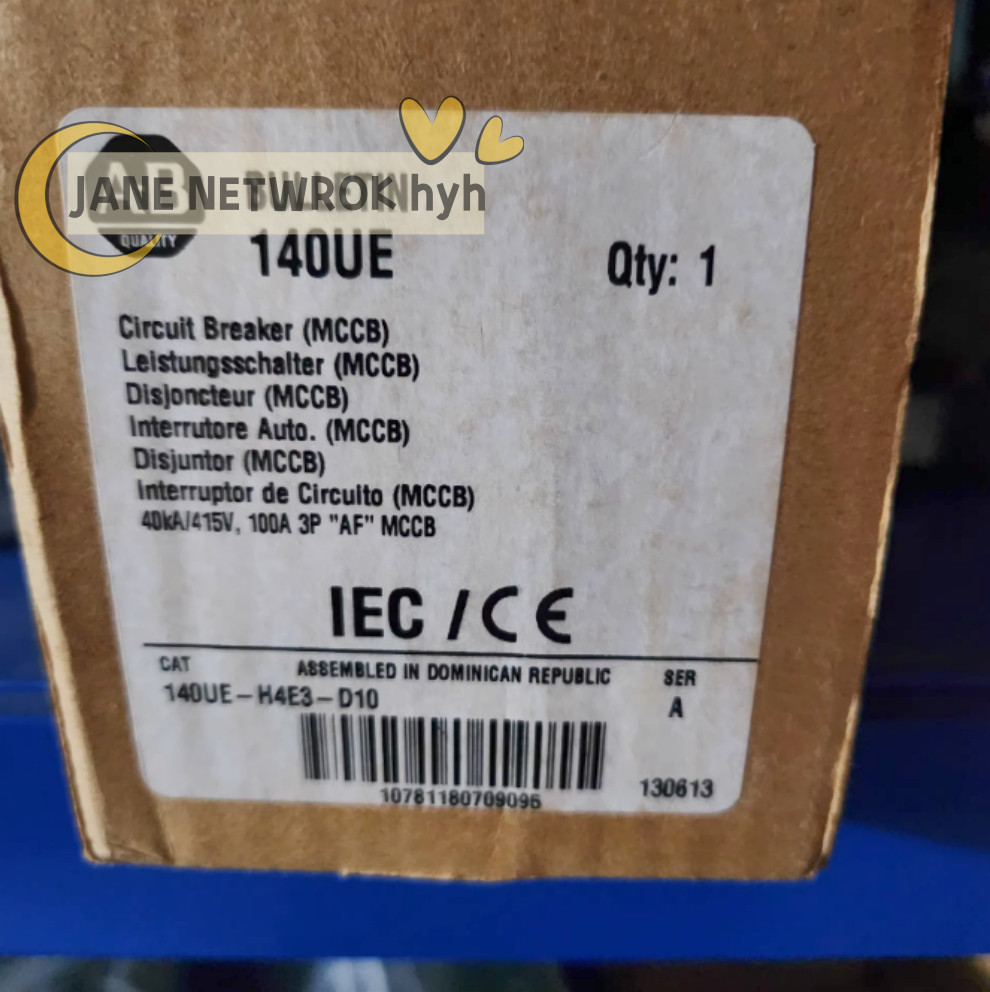 NEW 140UE-H4 140UE-H4E3-D10 3P 100A Fedex or DHL