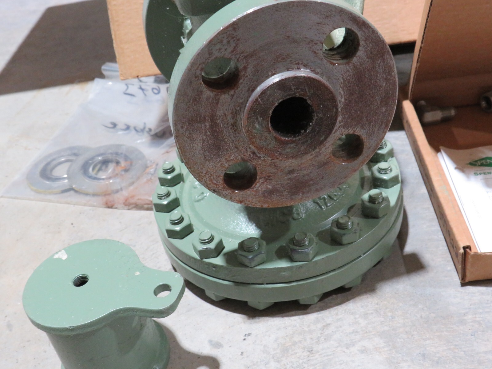 SPENCE ENGINEERING VALVE TYPE E 357922-1 PRESSURE REGULATOR