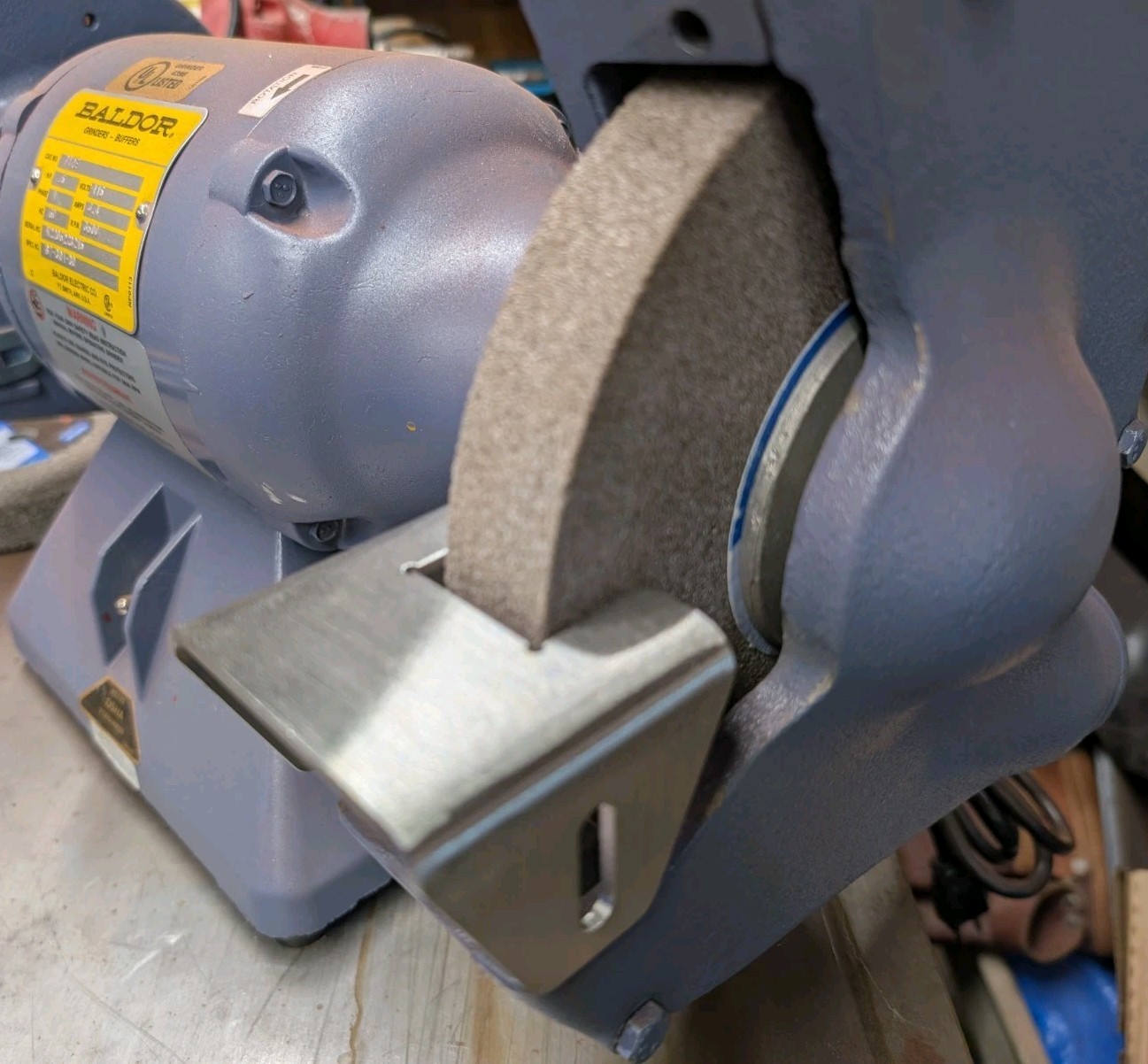 Premium Stainless Steel Tool Rest – 7″ Bench Grinder | Baldor Compatible | USA