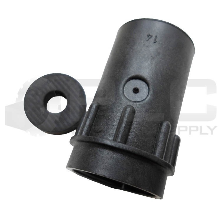 NEW LOT OF 3 FCI UTG14PG CONNECTOR BACKSHELL W/ CLAMP