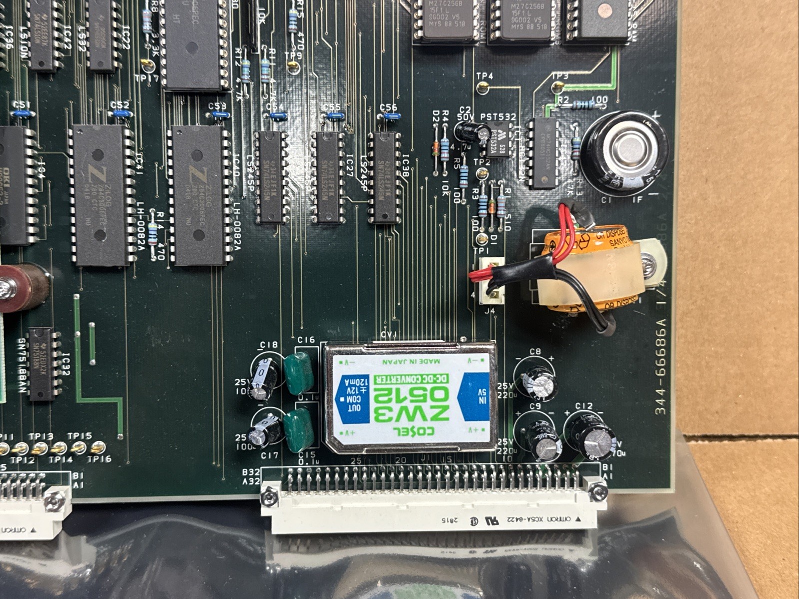 Shimadzu DSP-886 PCB Circuit Board 344-66726 A 344-66686 w/ Emulator 347-14074A