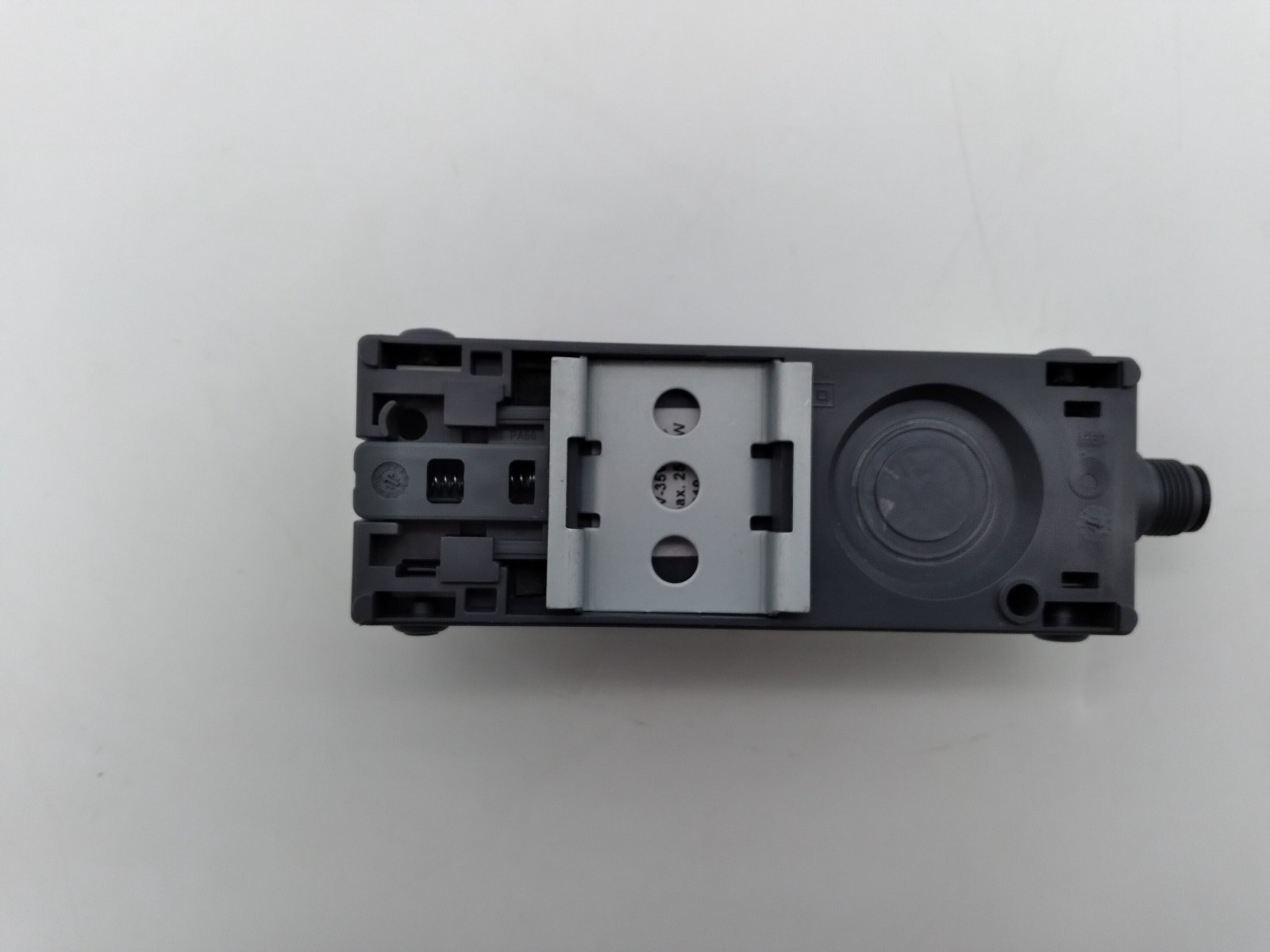RAFI E-BOX M12, Push Button Switch, M12 8-pin A-coded, 1.22.251.242/3502