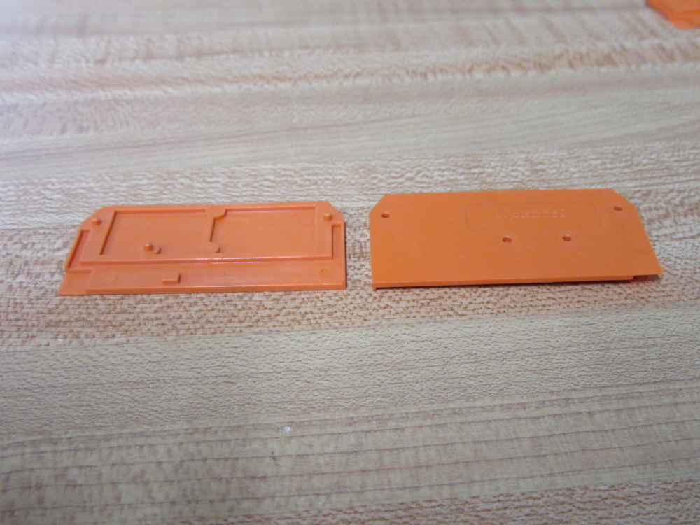 Wago 280-309 End Block 280309 (Pack of 8)
