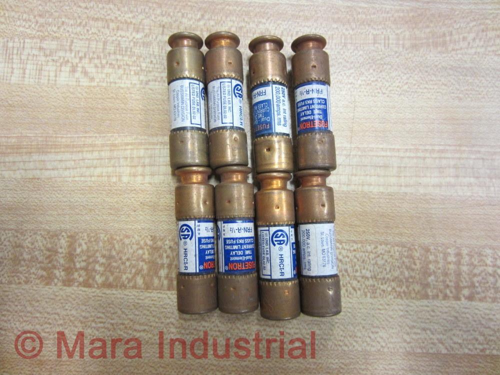 Buss FRN-R-1/2 Bussmann Fuse Cross Ref 6F205 (Pack of 8)