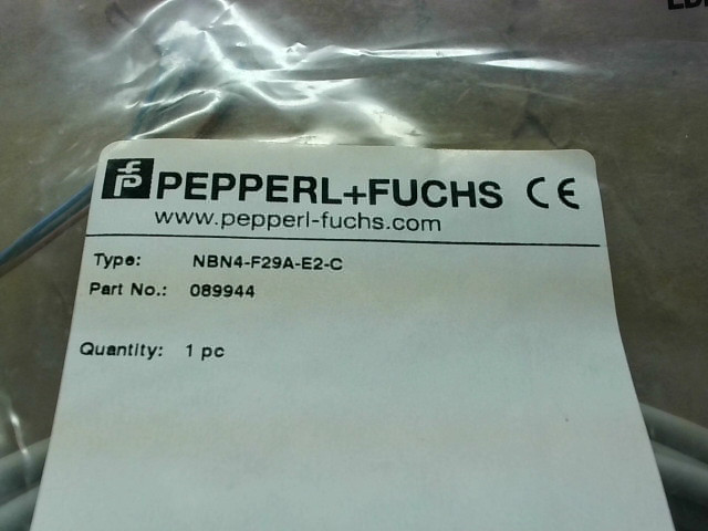 Pepperl Fuchs NBN4-F29A-E2-C Proximity Sensor P/N 089944 – New No Box