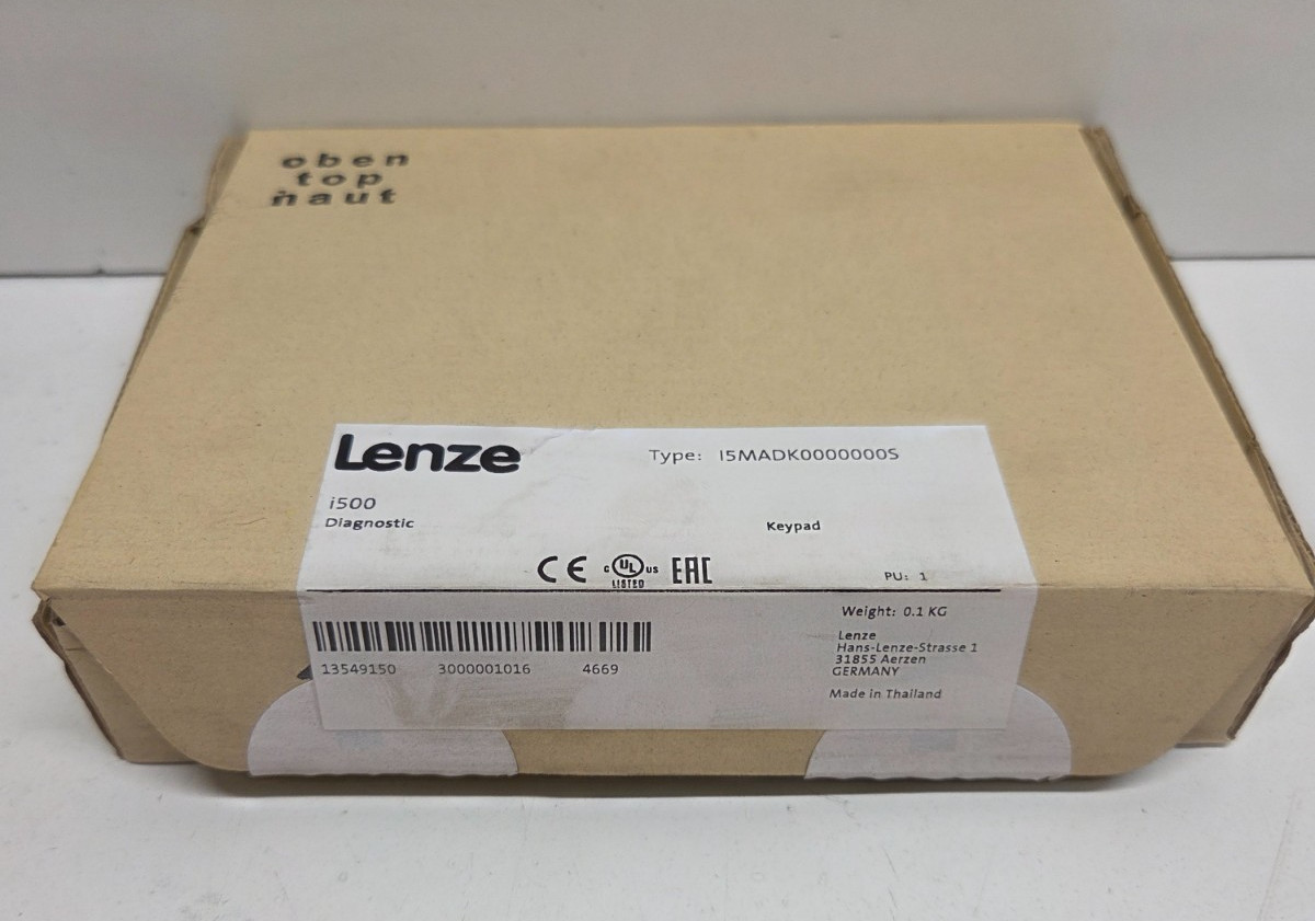 NEW IN BOX! LENZE 30V KEYPAD INTERFACE MODULE I5MADK0000000S