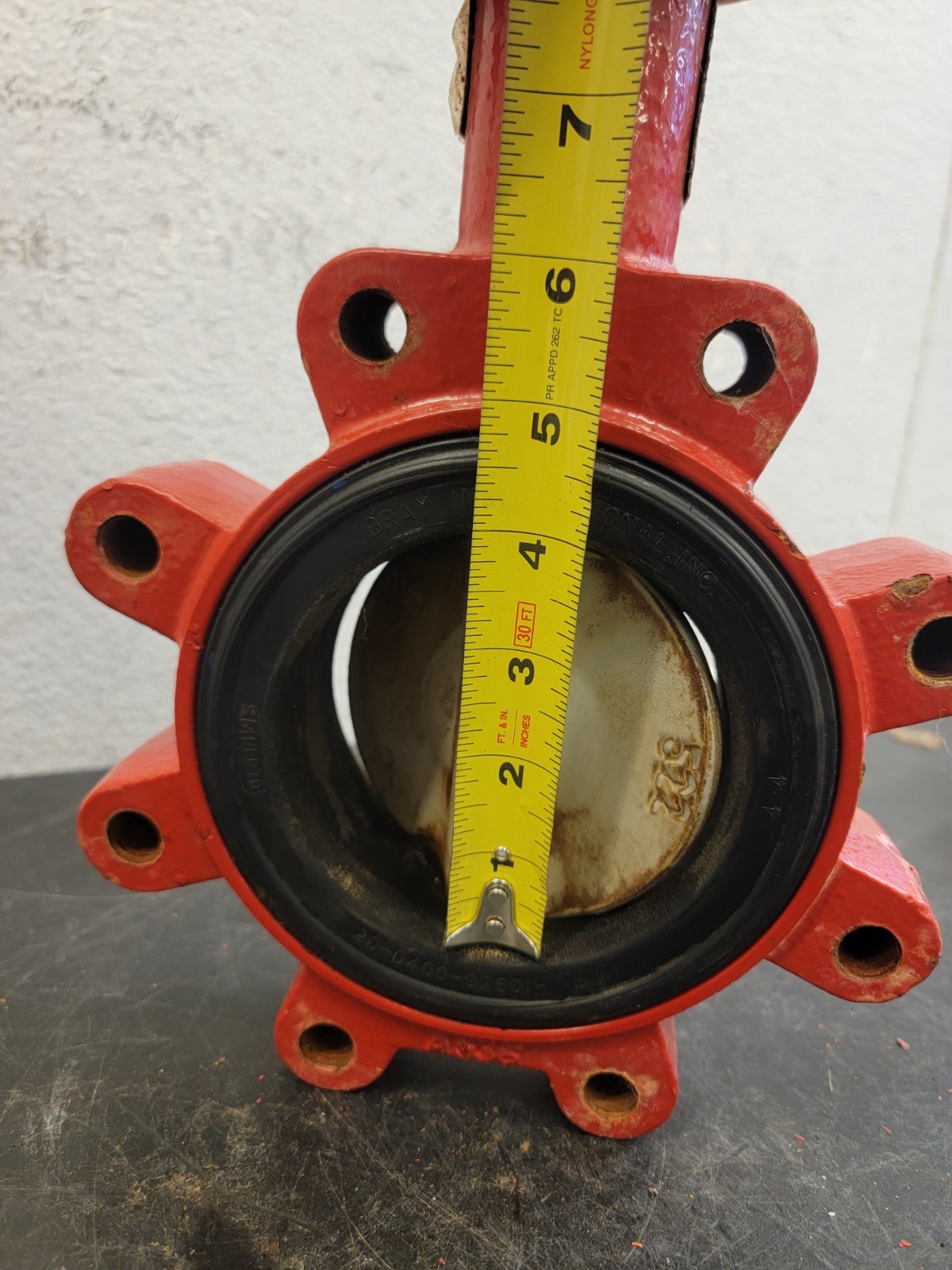 BRAY 4″ BUTTERFLY VALVE SERIES 31 Used A8