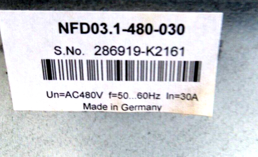 NEW REXROTH NFD03.1-480-030 DRIVE CONTROLLER NFD031480030