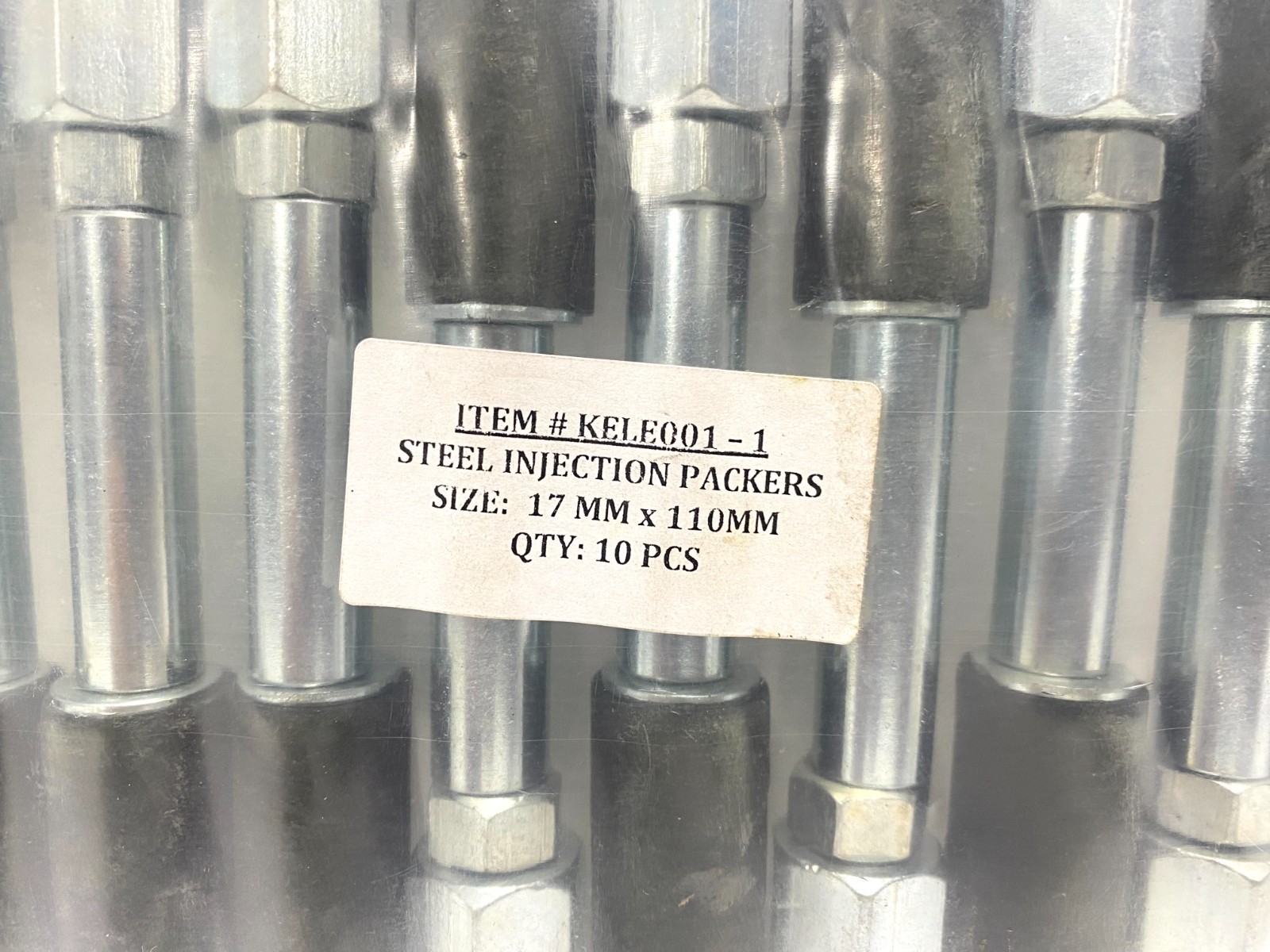 KELE001-1 Steel Injection Packers 17MM X 110MM